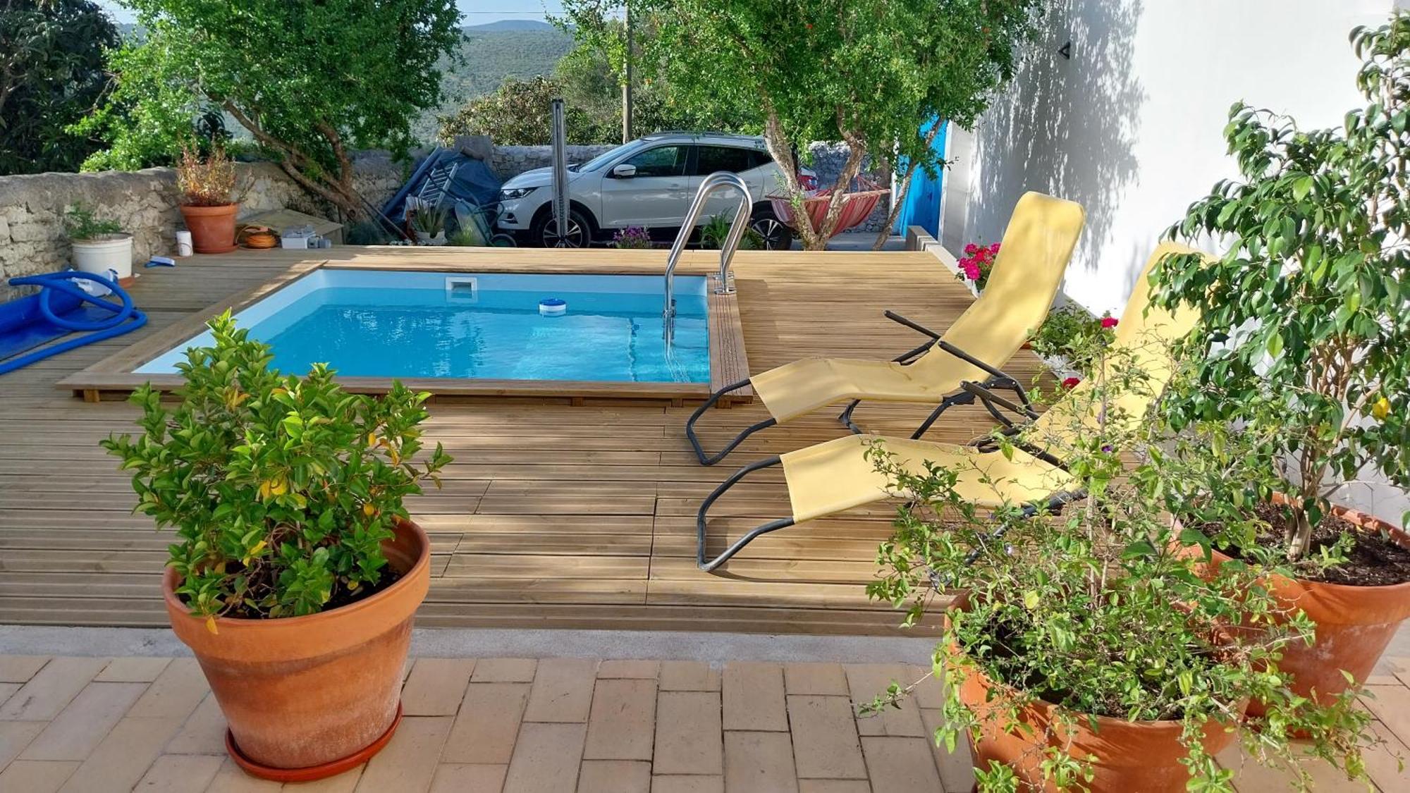 "Casa Oliveiras" Studio Avec Terrasse Et Piscine Loule Bagian luar foto