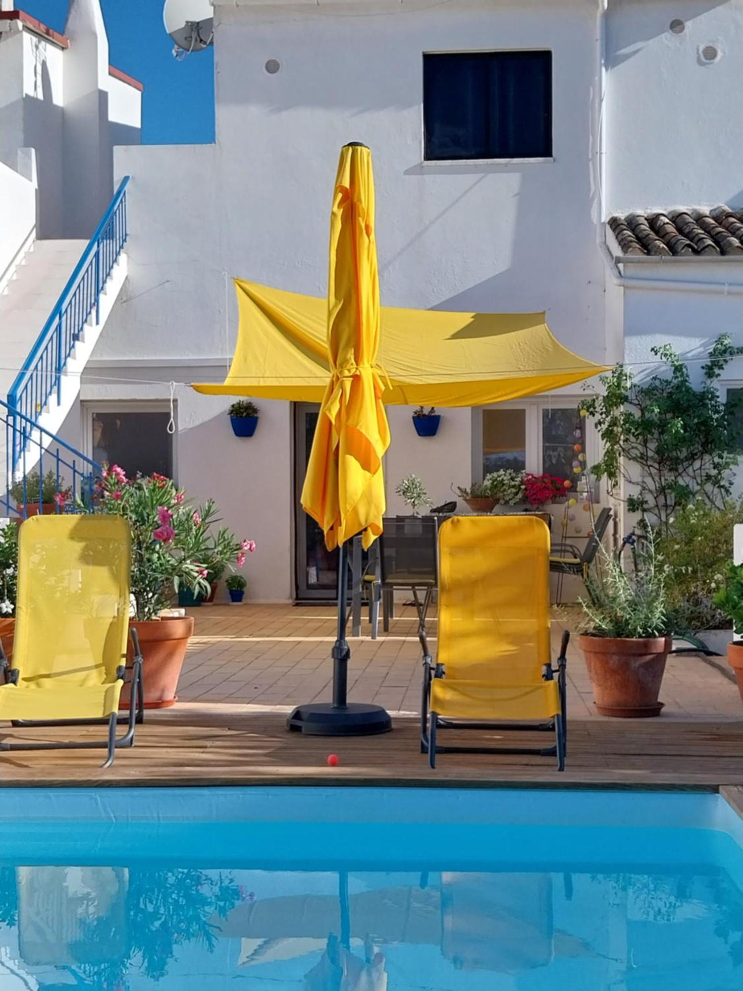 "Casa Oliveiras" Studio Avec Terrasse Et Piscine Loule Bagian luar foto